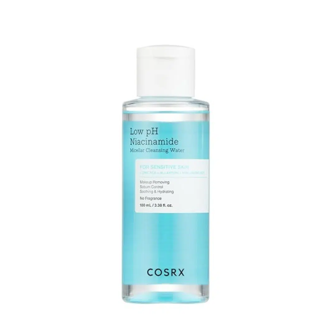COSRX-Low-pH-Niacinamide-Micellar-Cleansing-Water-100ml COSRX Low pH Niacinamide Micellar Cleansing Water – Gentle & Powerful Makeup Remover - Image 1