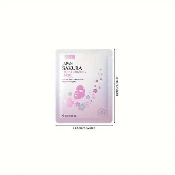 Laikou Sakura Moisturizing Sheet Mask 25g – Powerful Hydrating & Brightening Mask
