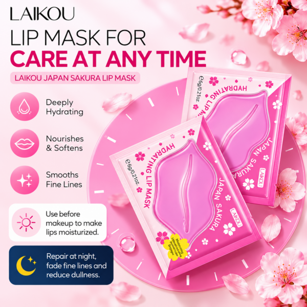 LAIKOU Japan Sakura Hydrating Lip Mask 6g