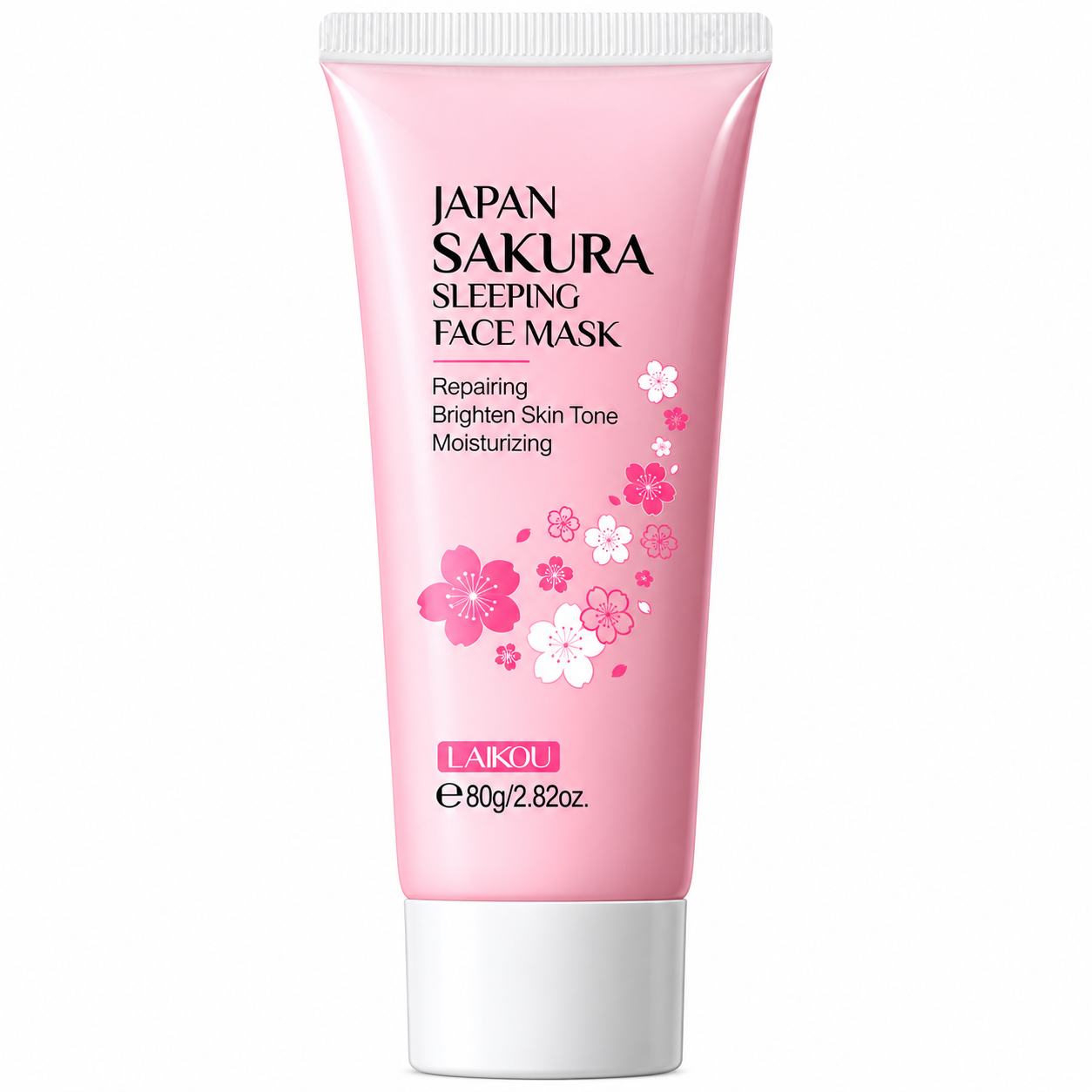 6707d1e6-ab81-4d37-9c22-9d30203bcb55 LAIKOU Japan Sakura Sleeping Face Mask 80g - Image 1