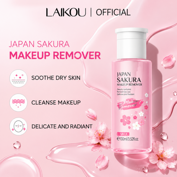 LAIKOU Japan Sakura Makeup Remover 100ml