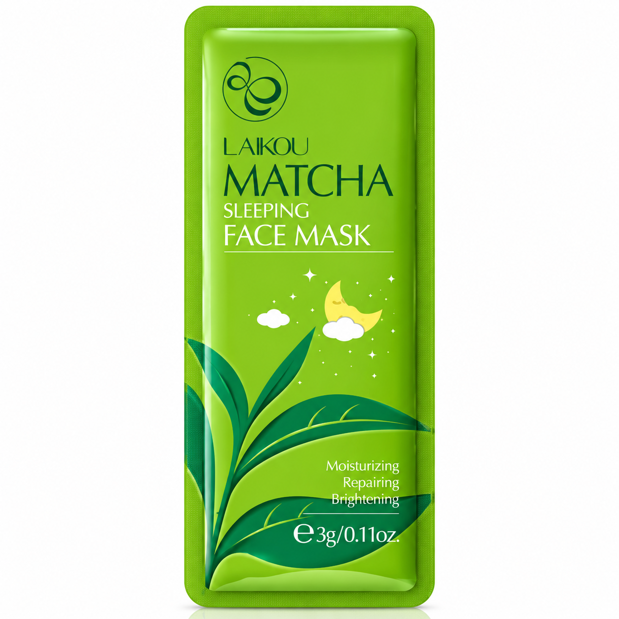 8ccbfdb7-45a0-4c14-97a0-2ec8b01ea99e LAIKOU Matcha Sleeping Face Mask 3g - Image 1