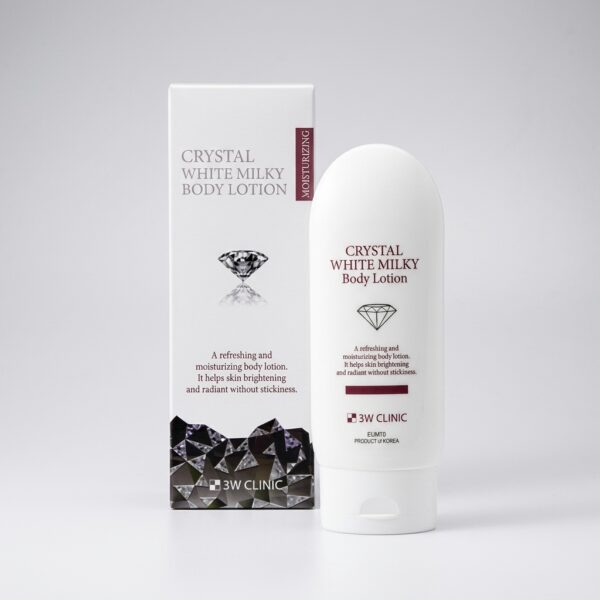 3W Clinic Crystal White Milky Body Lotion (150ml)