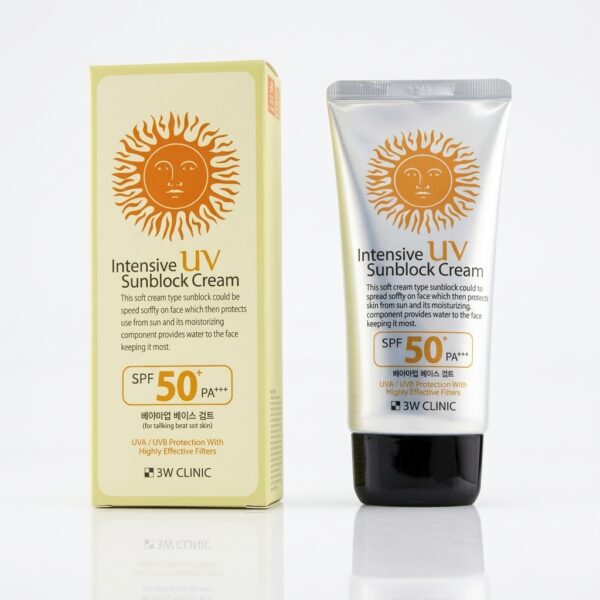 3W Clinic Intensive UV Sunblock Cream SPF50+ PA+++ (70ml)