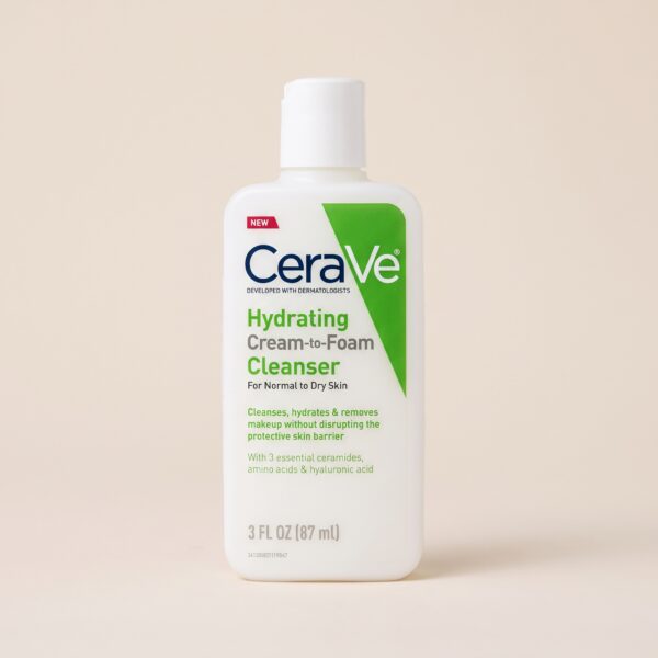 CeraVe Hydrating Cream-to-Foam Cleanser 87ml