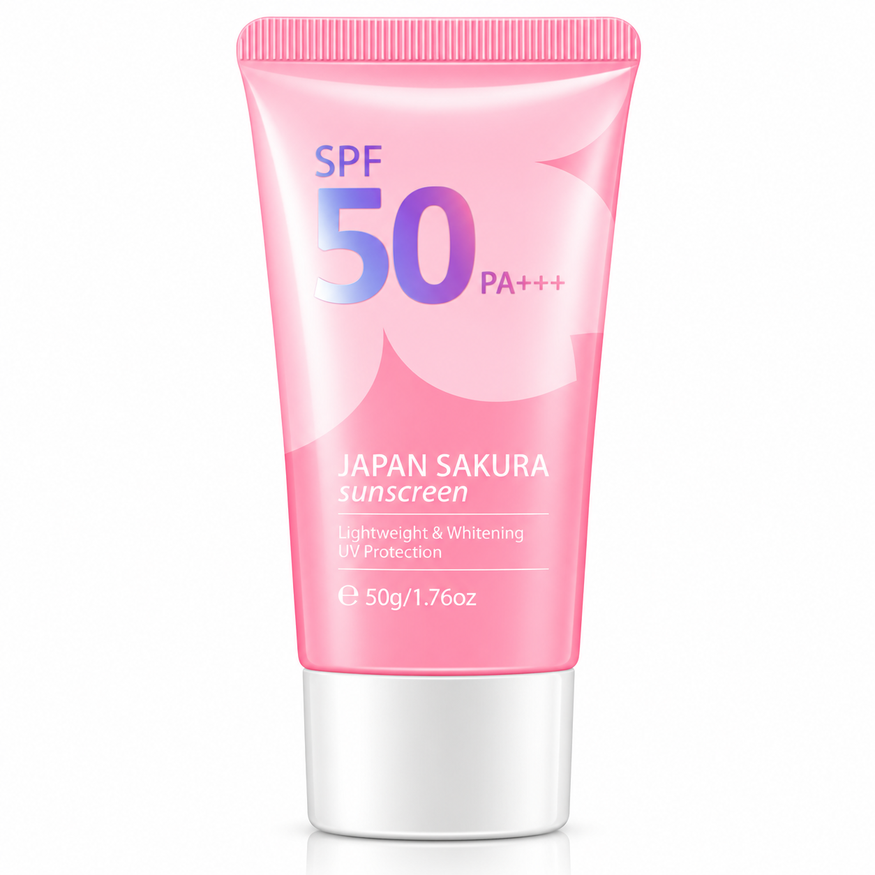 e2e8855e-81b7-46ba-accd-1e489adb56d6 LAIKOU Japan Sakura Sunscreen SPF50+ PA+++ 50g - Image 1