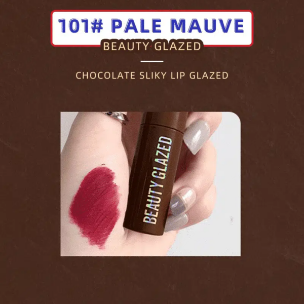Beauty Glazed Chocolate Silky Lip Glaze (101# Pale Mauve)