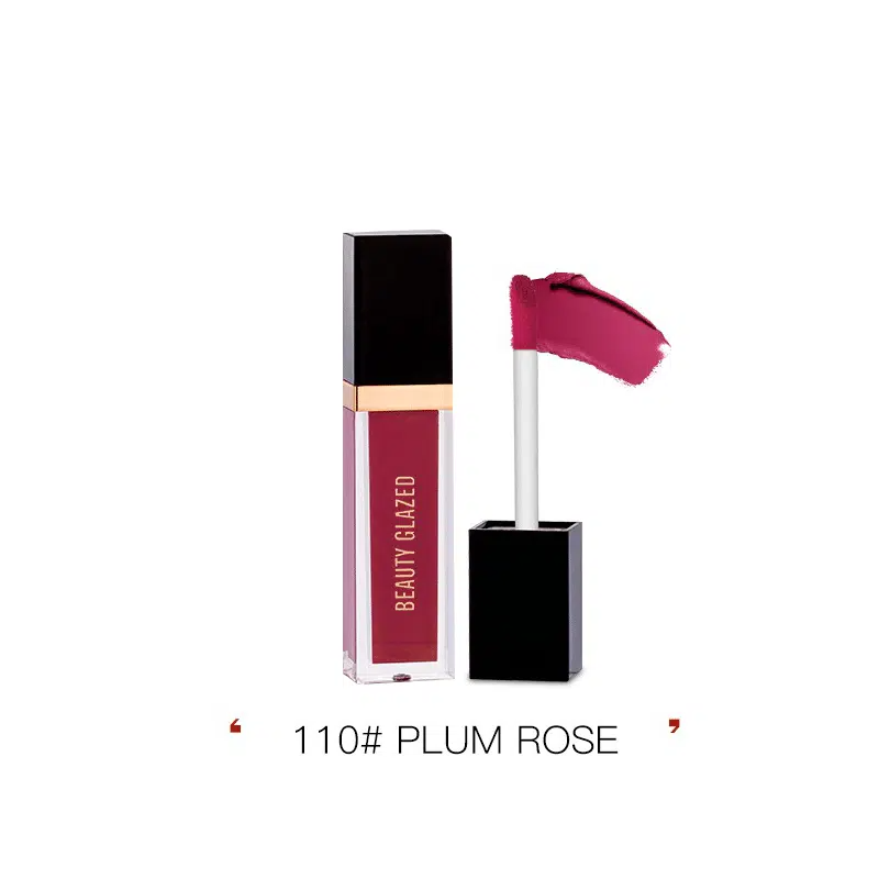 imgi_1_110-2 Beauty Glazed Matte Liquid Lipstick - Shade 110 Plum Rose - Image 1