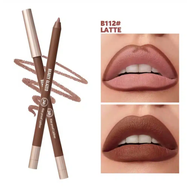 Beauty Glazed 24h Kiss Proof Lipliner - Shade B112 Latte