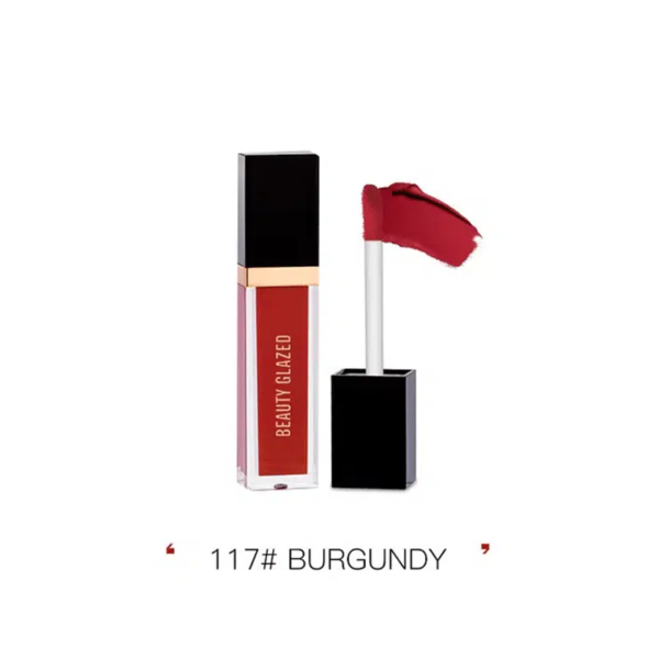 Beauty Glazed Liquid Matte Lipstick - 117 Burgundy