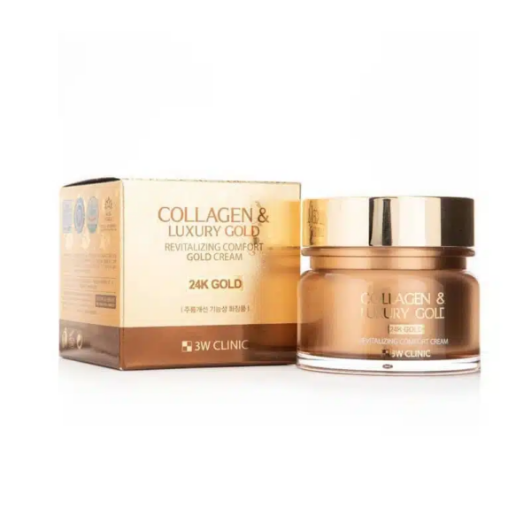 3W Clinic Collagen & Luxury Gold Revitalizing Comfort Cream 24K (100g)