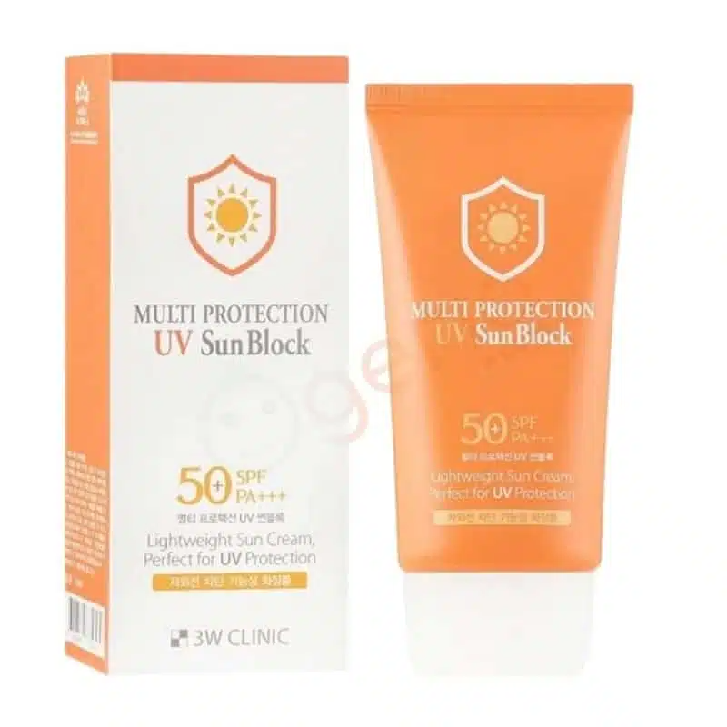 imgi_1_3w-Clinic-Multi-Protection-Uv-Sun-Block-SPF-Pa-70ml 3W Clinic Multi Protection UV Sun Block SPF50+ PA+++ (70ml) - Image 1