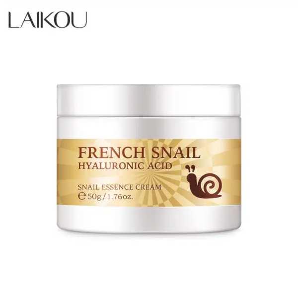 LAIKOU French Snail Hyaluronic Acid Snail Essence Cream 50g