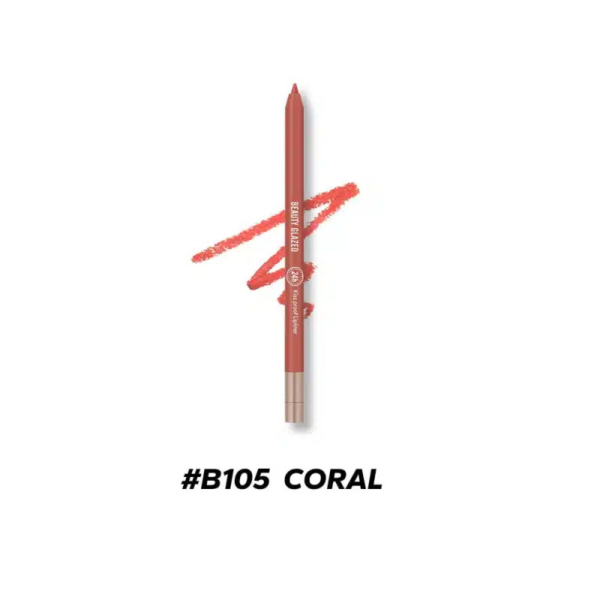Beauty Glazed 24h Kiss Proof Lipliner - Shade B105 Coral
