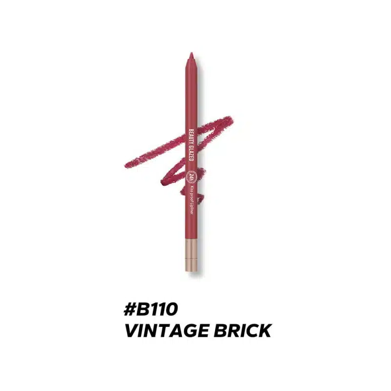 imgi_1_B110-Vintage-Brick Beauty Glazed Kiss Proof Lipliner - B110 Vintage Brick - Image 1