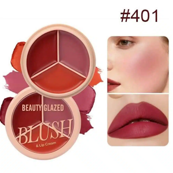 Beauty Glazed Blush & Lip Cream - Shade #401