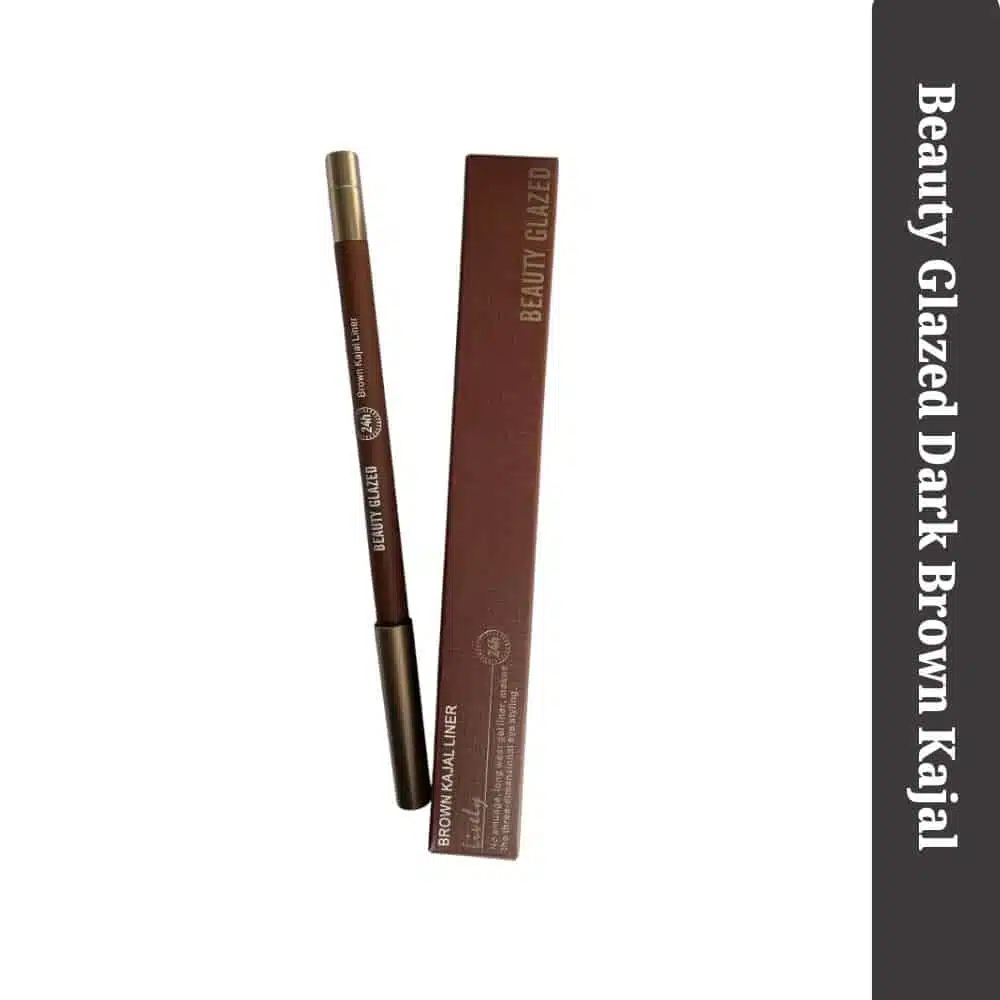 imgi_1_Beauty-Glazed-Dark-Brown-Kajal Beauty Glazed Dark Brown Kajal Liner - Image 1