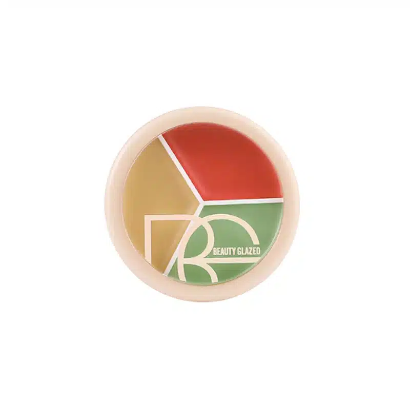 imgi_1_Beauty-Glazed-Full-Coverage-Concealer-402 Beauty Glazed 3 Colors Color Corrector Palette - Image 1