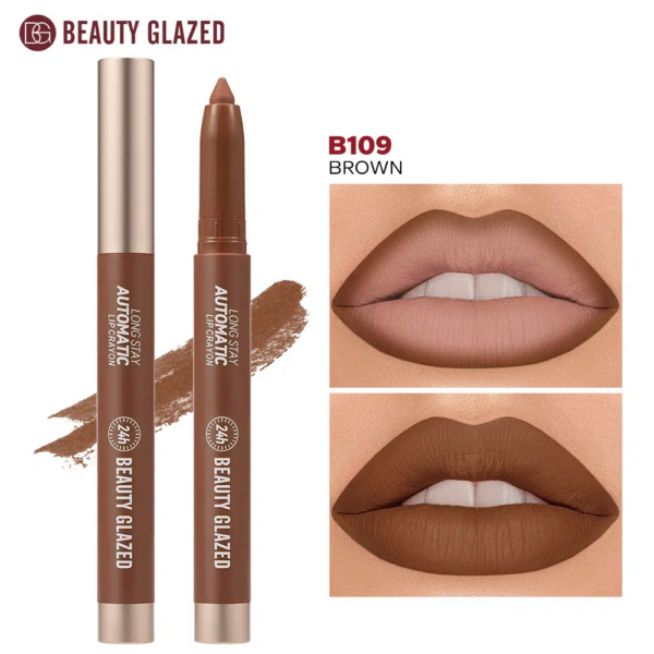 Beauty Glazed Long Stay Automatic Lip Crayon - Shade B109 Brown