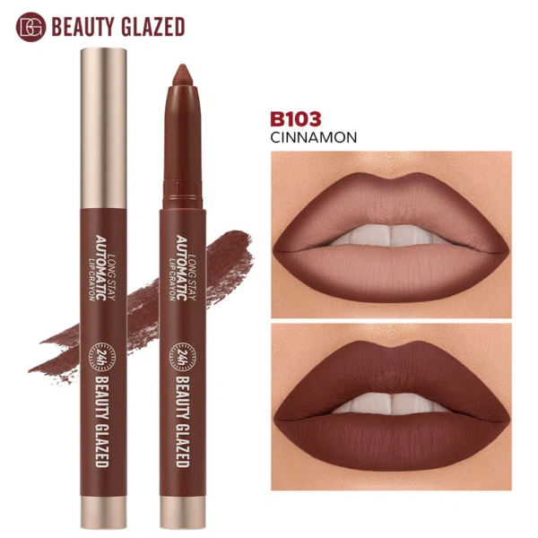 Beauty Glazed Long Stay Automatic Lip Crayon - Shade B103 Cinnamon