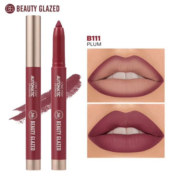 Beauty Glazed Long Stay Automatic Lip Crayon - Shade B111 Plum