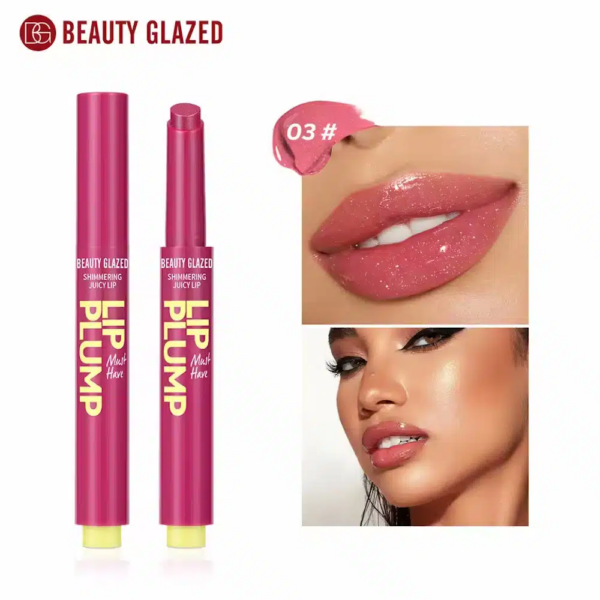Beauty Glazed Lip Plump Shimmering Juicy Lip Stick - Shade 03