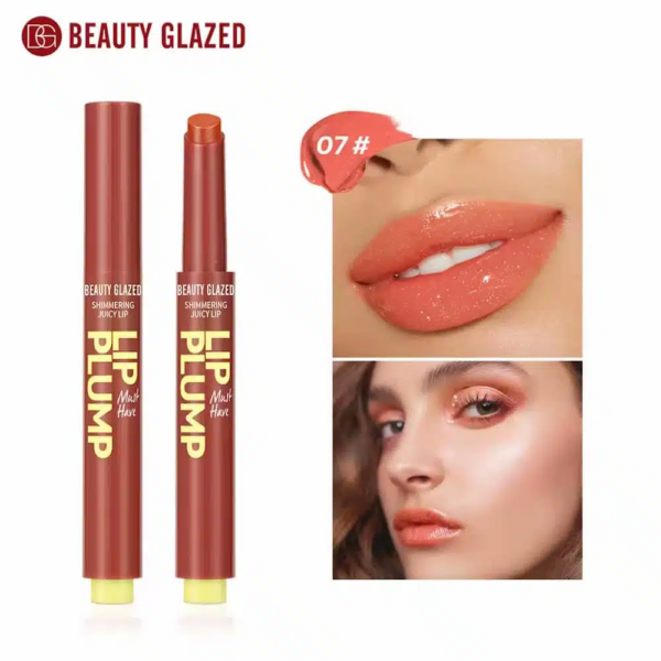 Beauty Glazed Lip Plump Shimmering Juicy Lip Stick - Shade 07