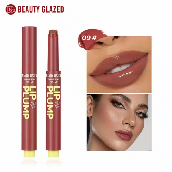 Beauty Glazed Lip Plump Shimmering Juicy Lip Stick - Shade 09