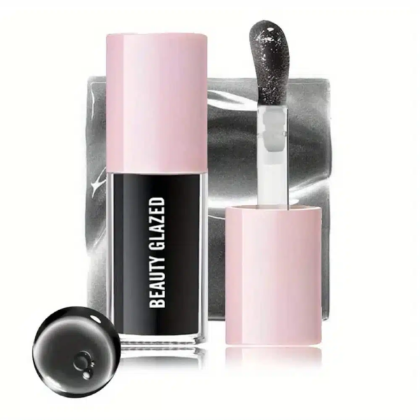 Beauty Glazed Black Crystal Clear Lip Gloss