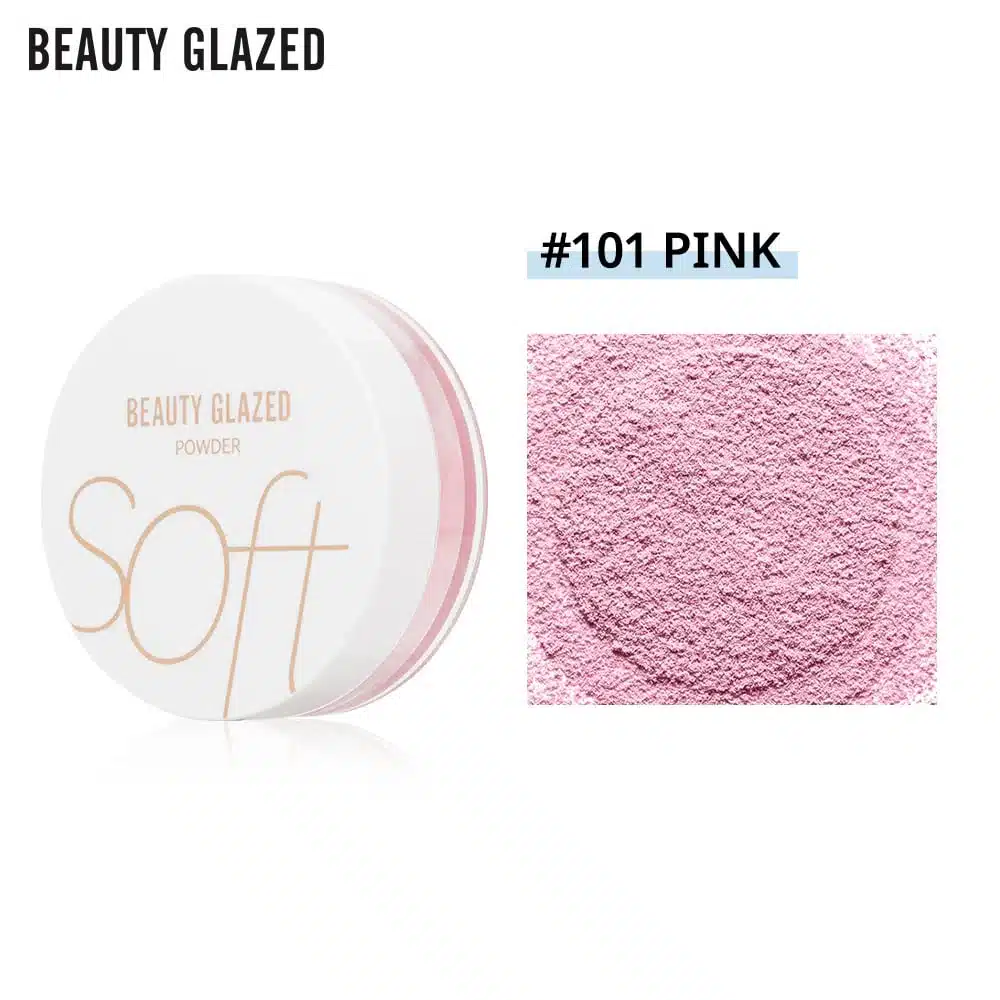 imgi_1_Beauty-Glazed-Oil-control-Loose-Powder-Pink Beauty Glazed Soft Powder - 101 Pink - Image 1