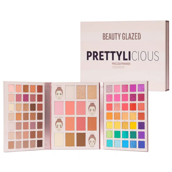 Beauty Glazed Prettylicious Pressed Powder Eyeshadow & Face Palette