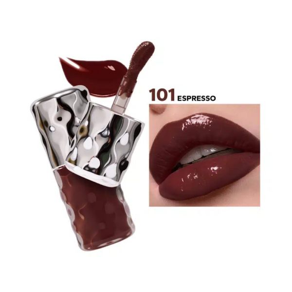 Beauty Glazed Glow Lip Gloss - Shade 101 Espresso