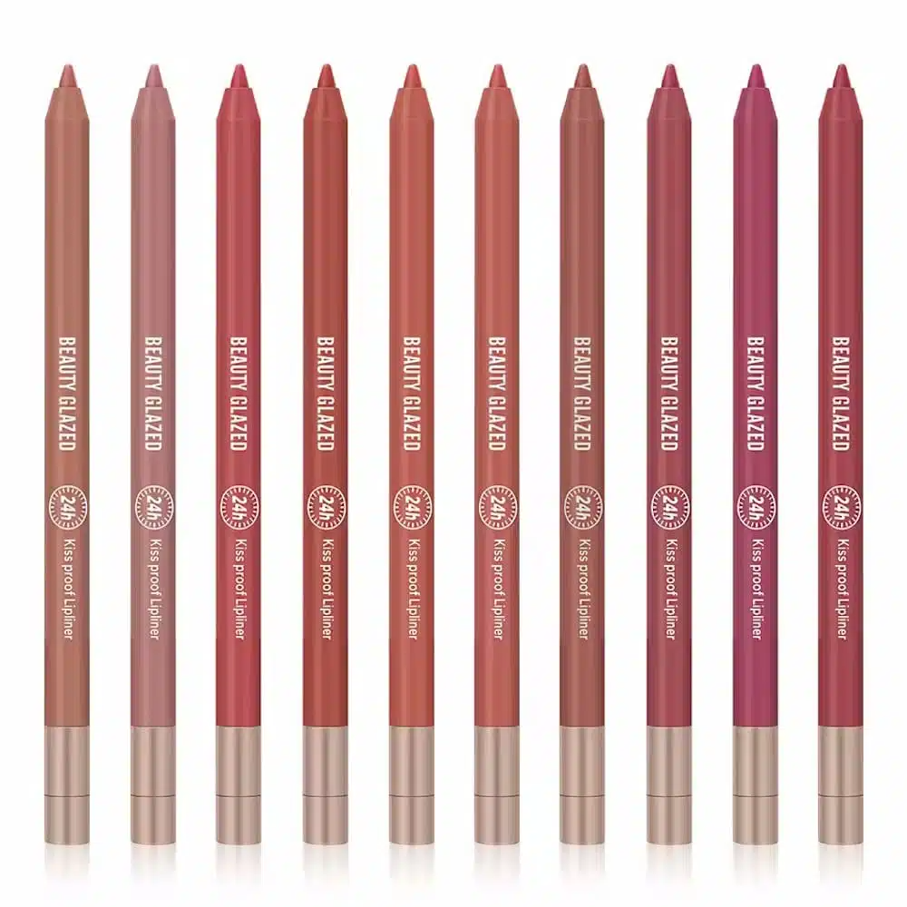 imgi_1_Beauty-Glazed-Waterproof-Lip-Liner Beauty Glazed 24h Kiss Proof Lipliner Set - Image 1