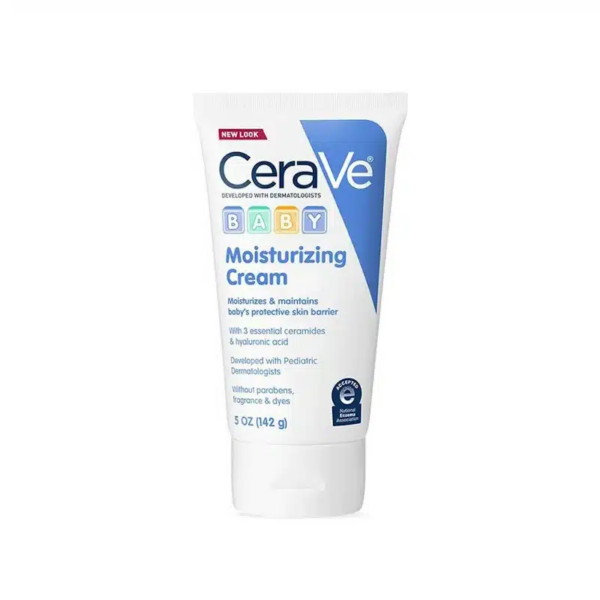 CeraVe Baby Moisturizing Cream 142g – Gentle Barrier Restoring Cream for Baby's Delicate Skin
