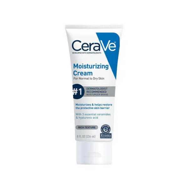 CeraVe Moisturizing Cream 236ml – Rich Barrier Restoring Cream for Normal to Dry Skin