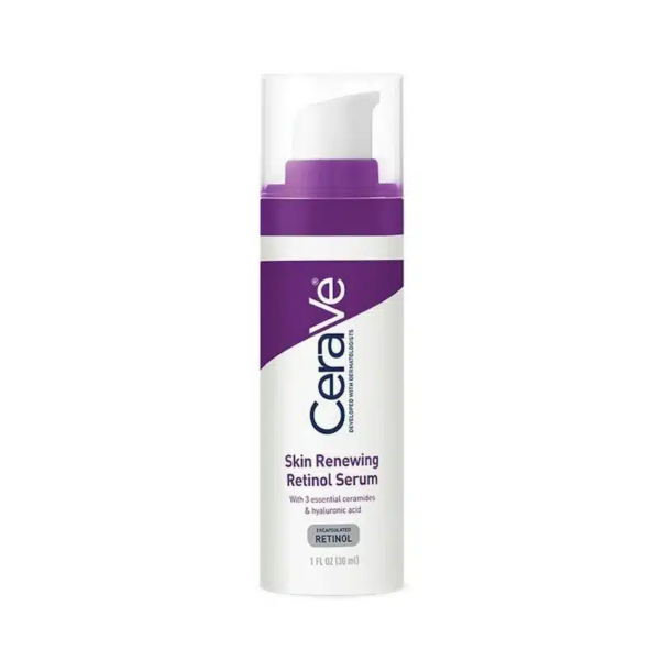 CeraVe Skin Renewing Retinol Serum 30ml – Anti-Aging Face Serum with Encapsulated Retinol & Ceramides