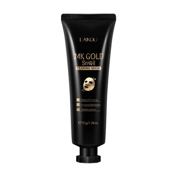 LAIKOU 24K Gold Snail Tearing Mask 50g