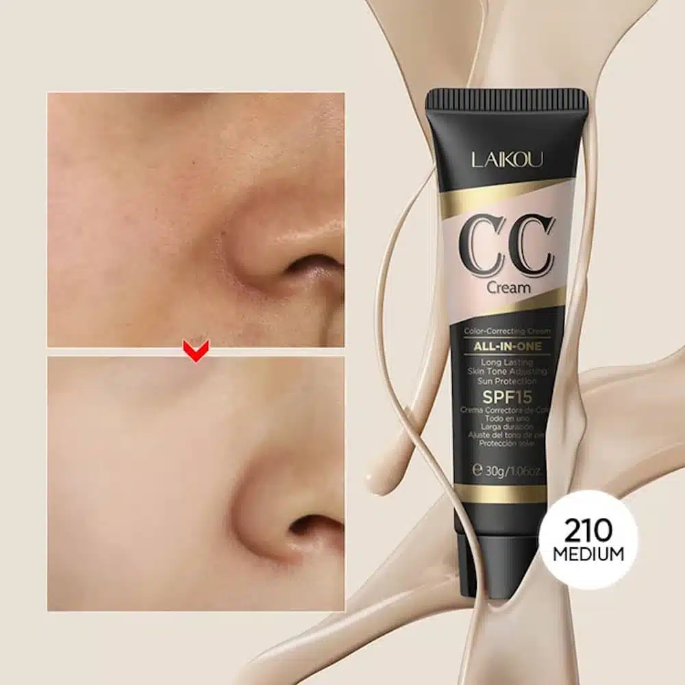 imgi_1_Laikou-CC-Cream-SPF15-Medium-210 LAIKOU CC Cream SPF15 30g (210 Medium) - Image 1
