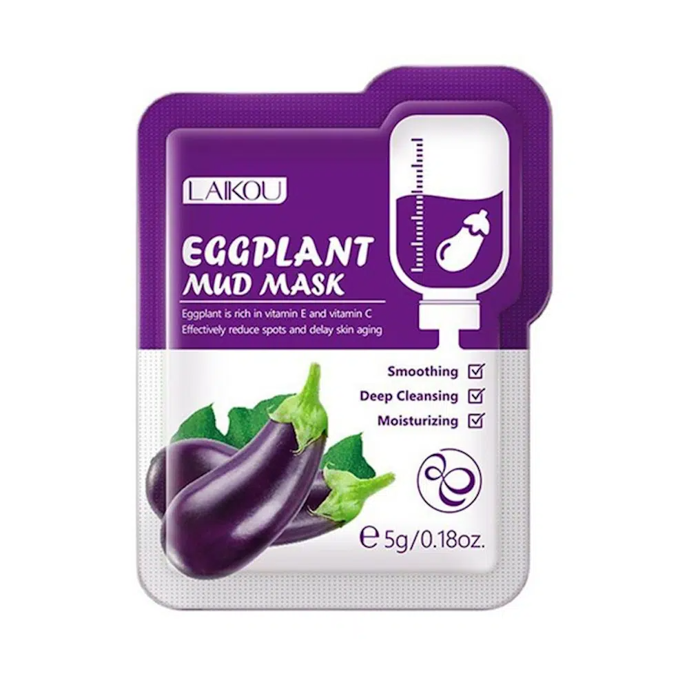 imgi_1_Laikou-Eggplant-Mud-Mask LAIKOU Eggplant Mud Mask 5g - Image 1