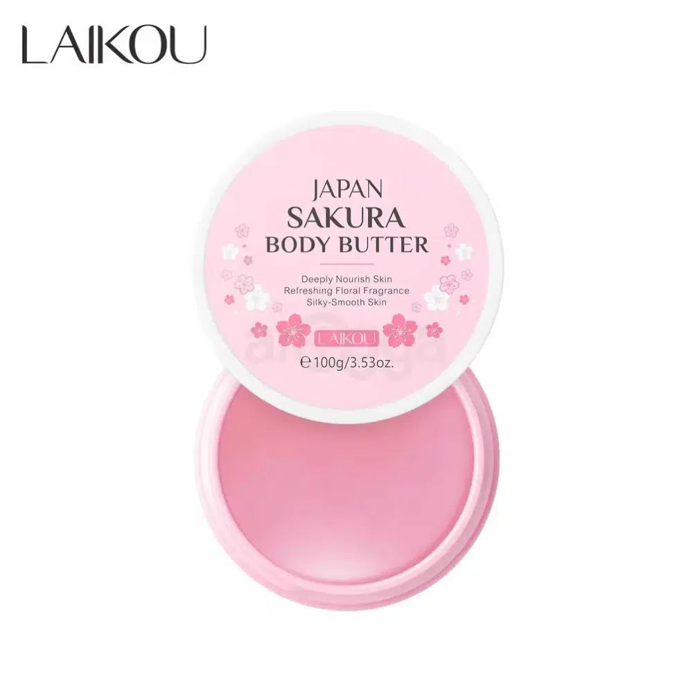 imgi_1_Laikou-Japan-Sakura-Body-Butter-100g LAIKOU Japan Sakura Body Butter 100g - Image 1