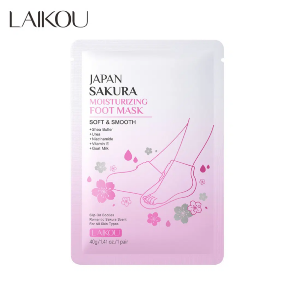 LAIKOU Japan Sakura Moisturizing Foot Mask 40g (1 Pair)