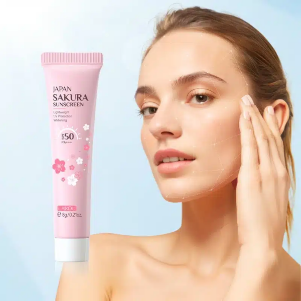 LAIKOU Japan Sakura Sunscreen SPF50+ PA+++ 8g