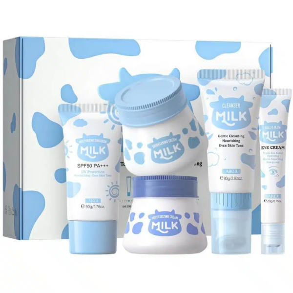LAIKOU Milk Skin Care Set (5-Piece Combo)