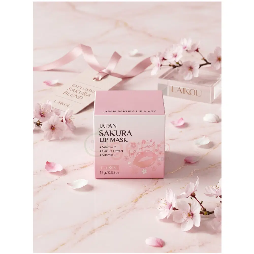 imgi_1_Laikou-Sakura-Lip-Mask-15g LAIKOU Japan Sakura Lip Mask 15g - Image 1