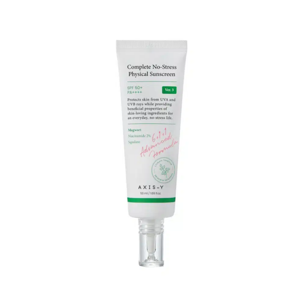 AXIS-Y Complete No-Stress Physical Sunscreen Ver.3 SPF 50+ PA++++ (50ml)