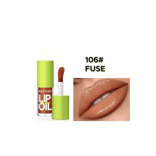 Beauty Glazed Lip Glow Oil - Shade 106 Fuse