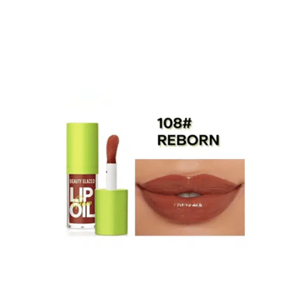 Beauty Glazed Lip Glow Oil - Shade 108 Reborn