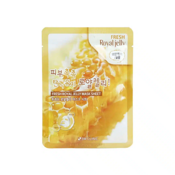 3W Clinic Fresh Royal Jelly Mask Sheet (23g)
