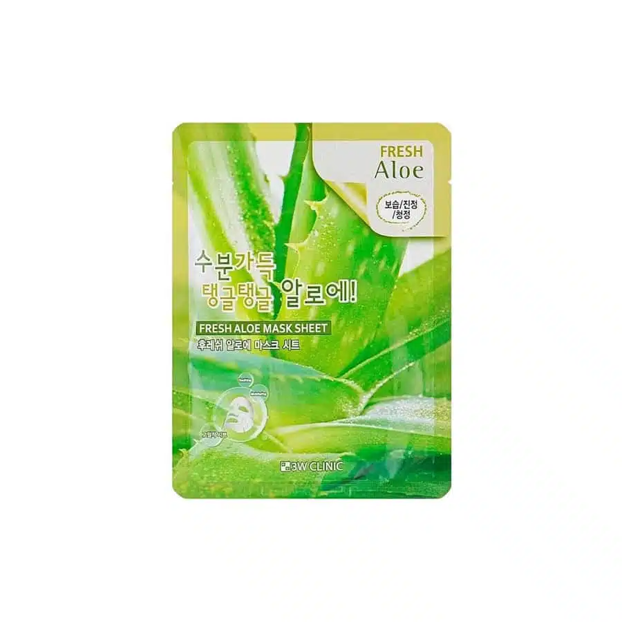 imgi_1_photo_2025-04-22_15-25-50 3W Clinic Fresh Aloe Mask Sheet - Image 1
