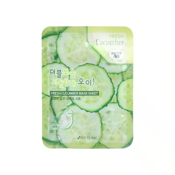 3W Clinic Fresh Cucumber Mask Sheet (23g)